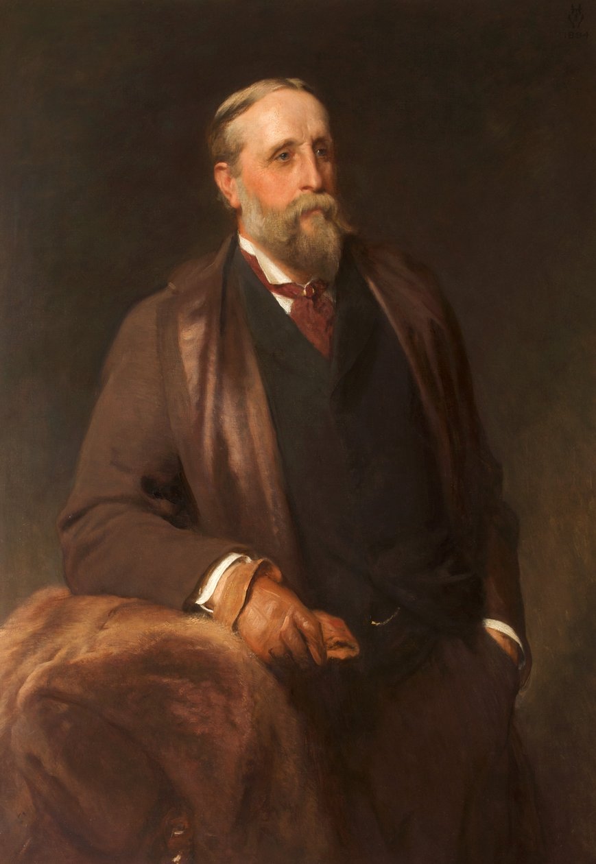Portrét J. F. Cheethama, kolem 1880-90 od Henry Tanworth Wells