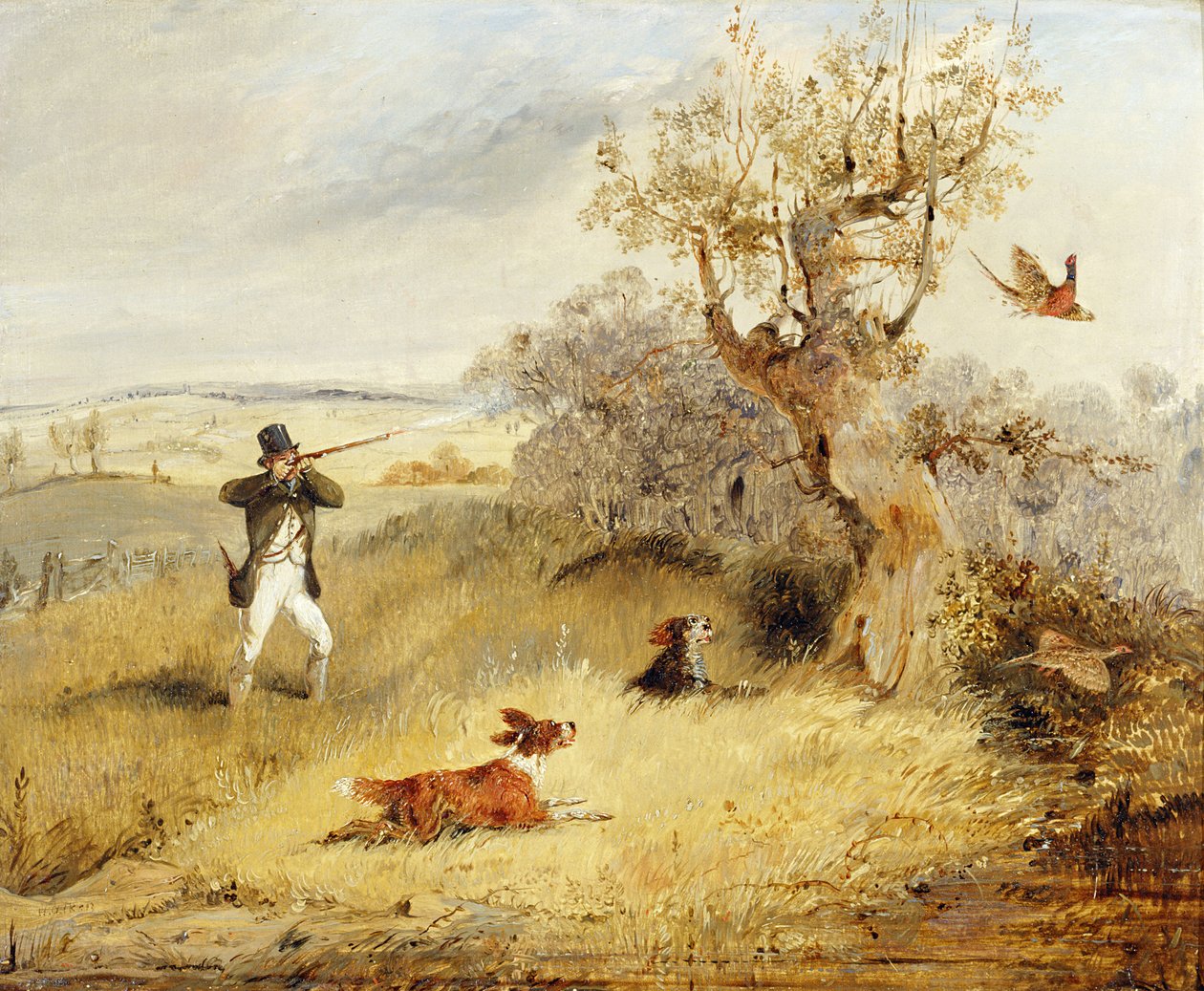 Střelba na bažanty od Henry Thomas Alken