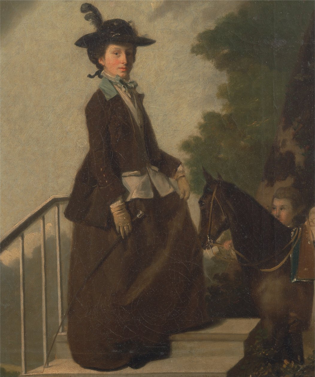 Elizabeth Bridgman, sestra umělce od Henry Walton