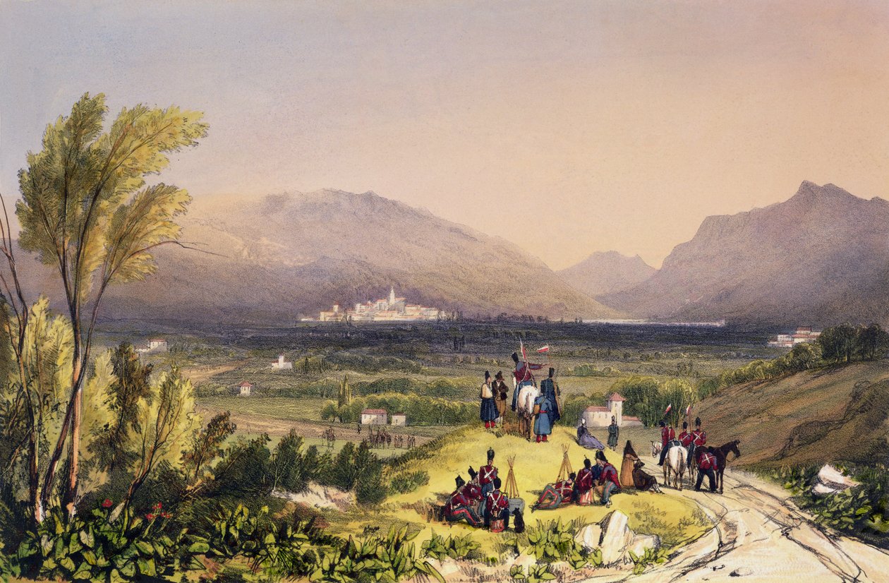 Pláně Vittoria, 1838 od Henry Wilkinson