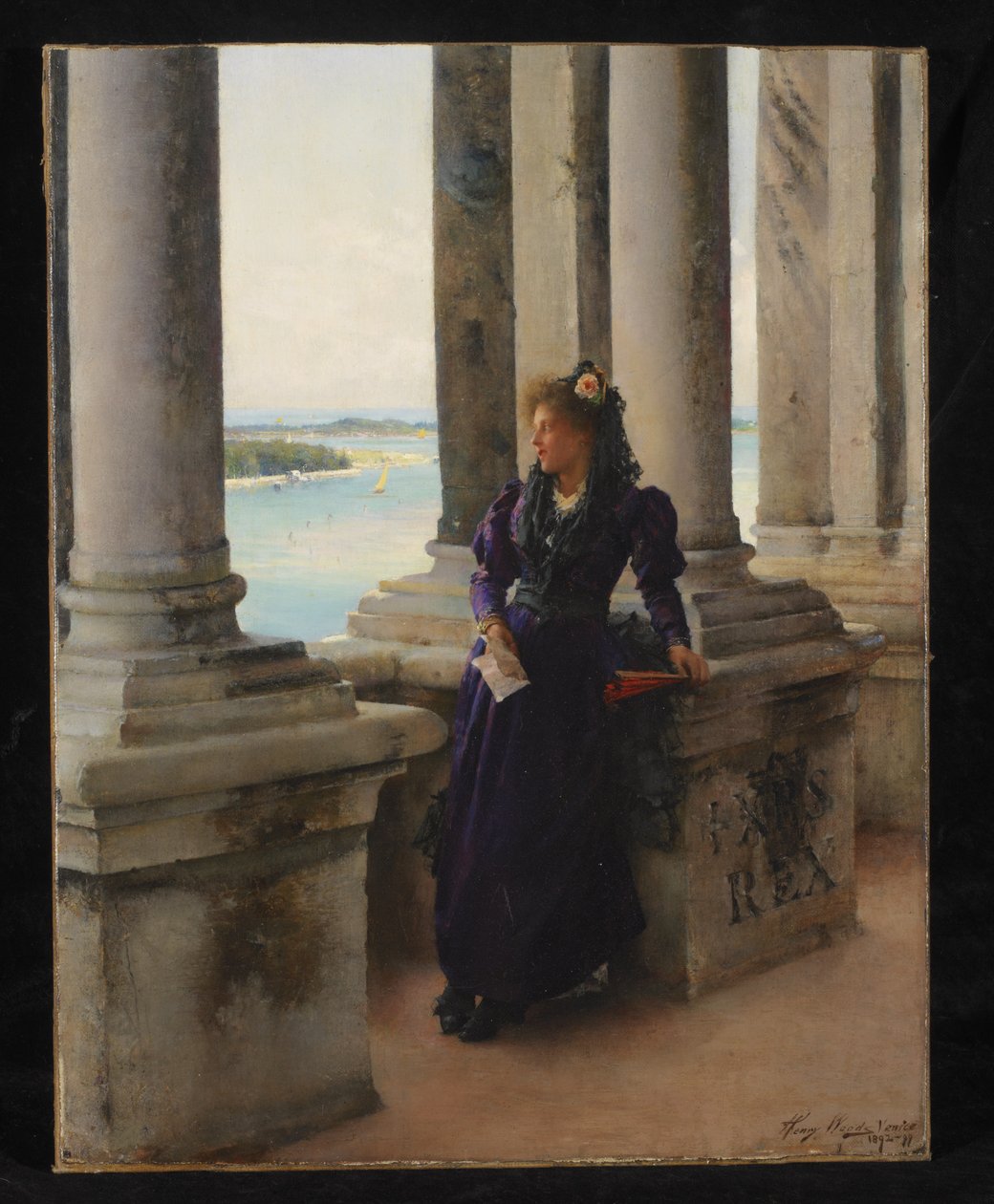 Ve zvonici v Campanile svatého Marka, Benátky, 1892 od Henry Woods