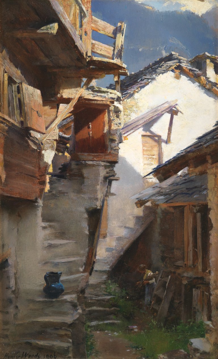 V údolí Rhony, 1896 od Henry Woods