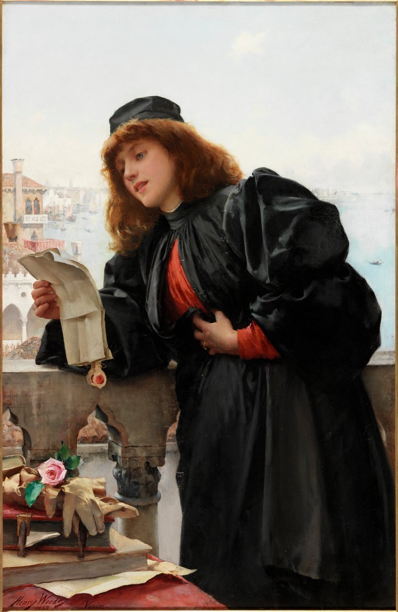 Portia, 1887 od Henry Woods