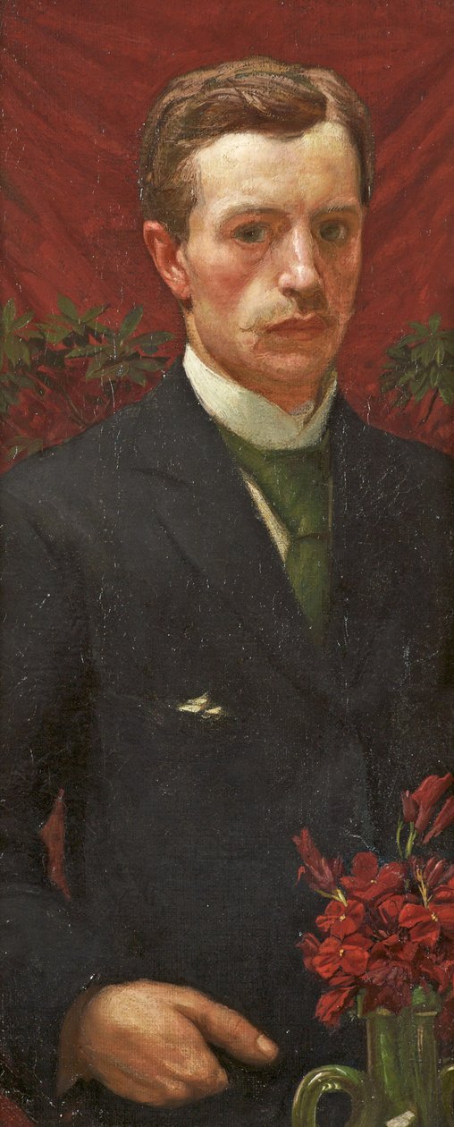Autoportrét, kolem roku 1890 od Henry A. 1868 1940 Payne