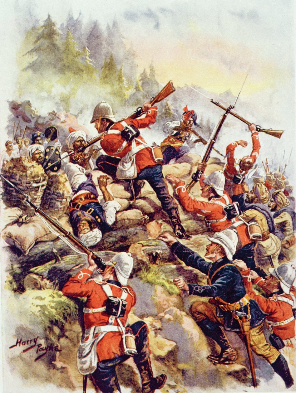 Storming the Heights, ilustrace z 
