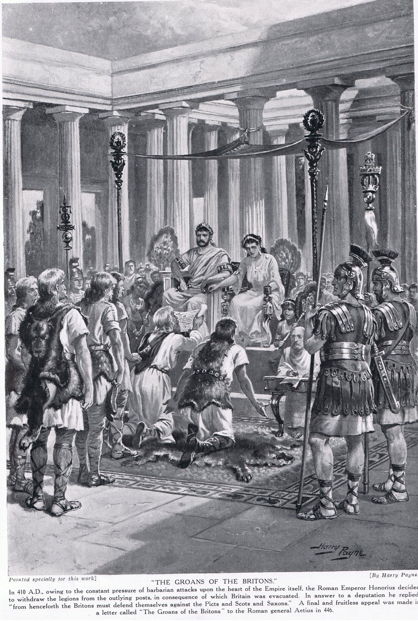 The Groans of the Britons, ilustrace z 