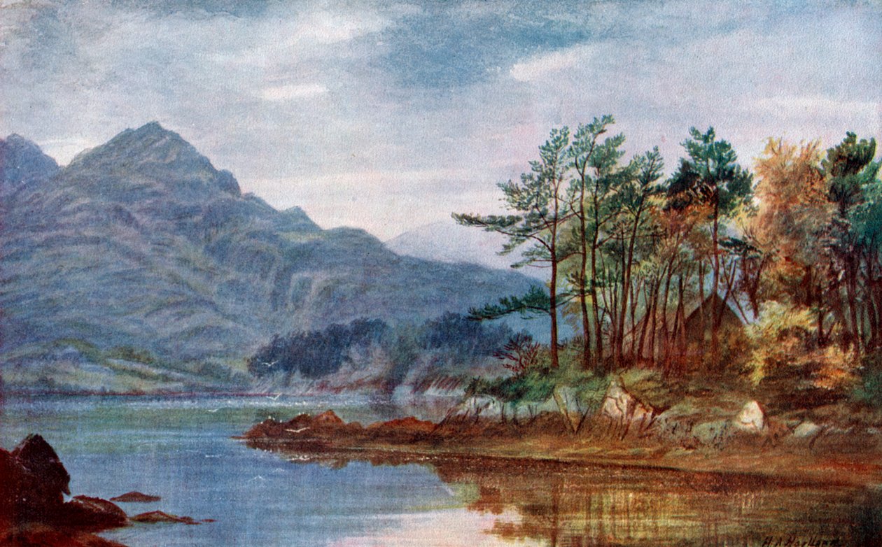 Gougane-Barra, hrabství Cork, Irsko, 1924-1926 od Henry Albert Hartland