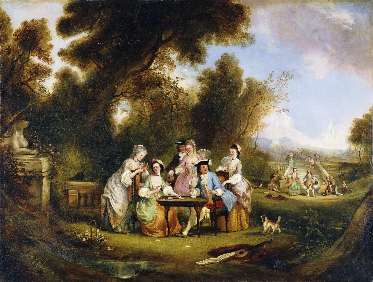 Hráči karet, od Henry Andrews