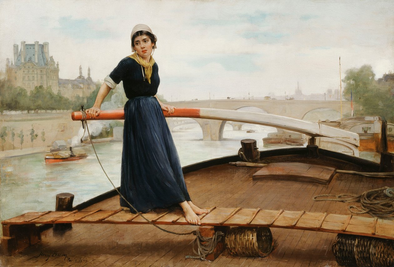 Podél Seiny, 1879 od Henry Bacon