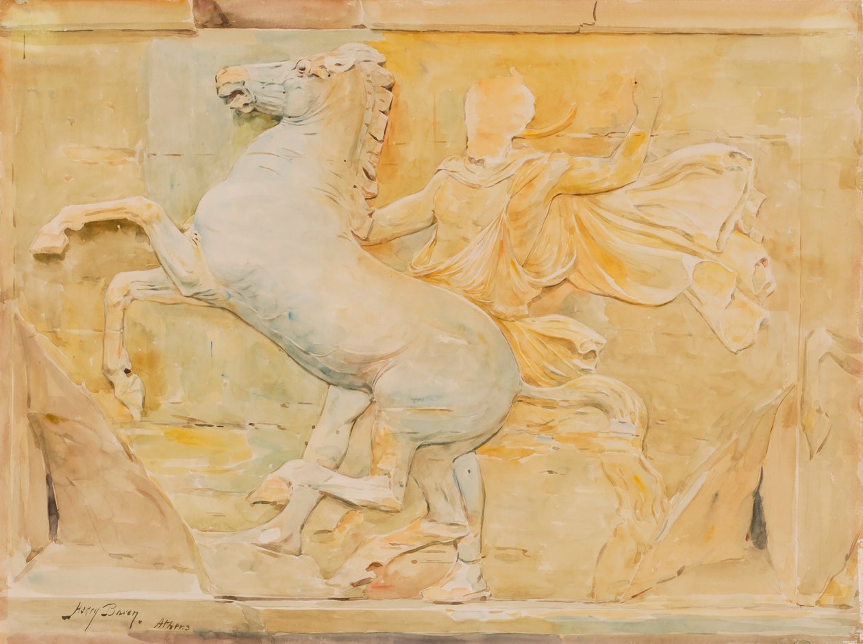 Střední metopu Fidiova vlysu, Parthenon od Henry Bacon