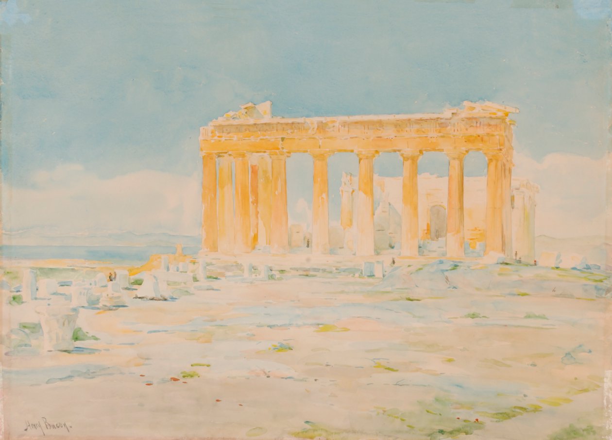 Parthenon, východní fasáda, n. d. od Henry Bacon