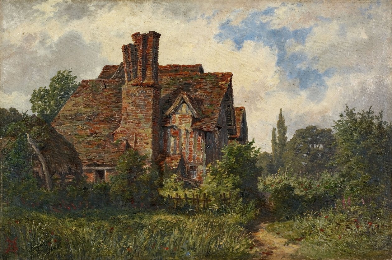 Selly Manor, Birmingham, 1864-75. od Henry Baker