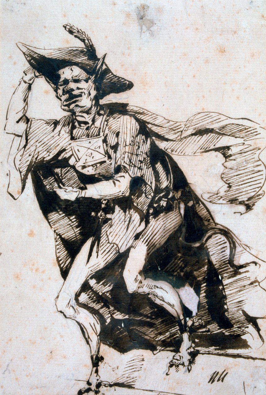 Basile, c1825-1877 od Henry Bonaventure Monnier
