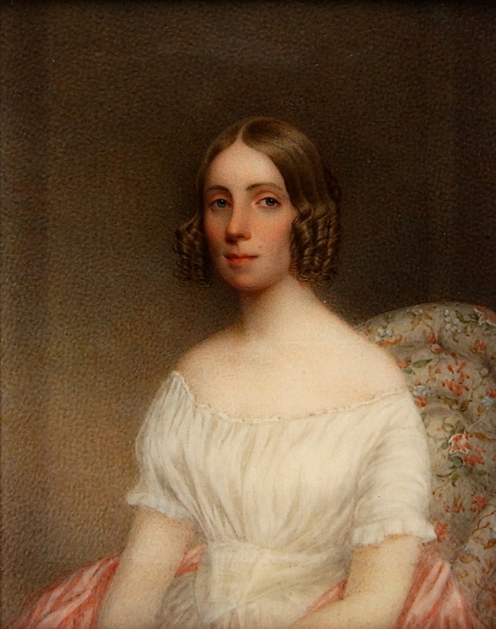 Portrét dámy, ca. 1850. od Henry Brintnell Bounethea
