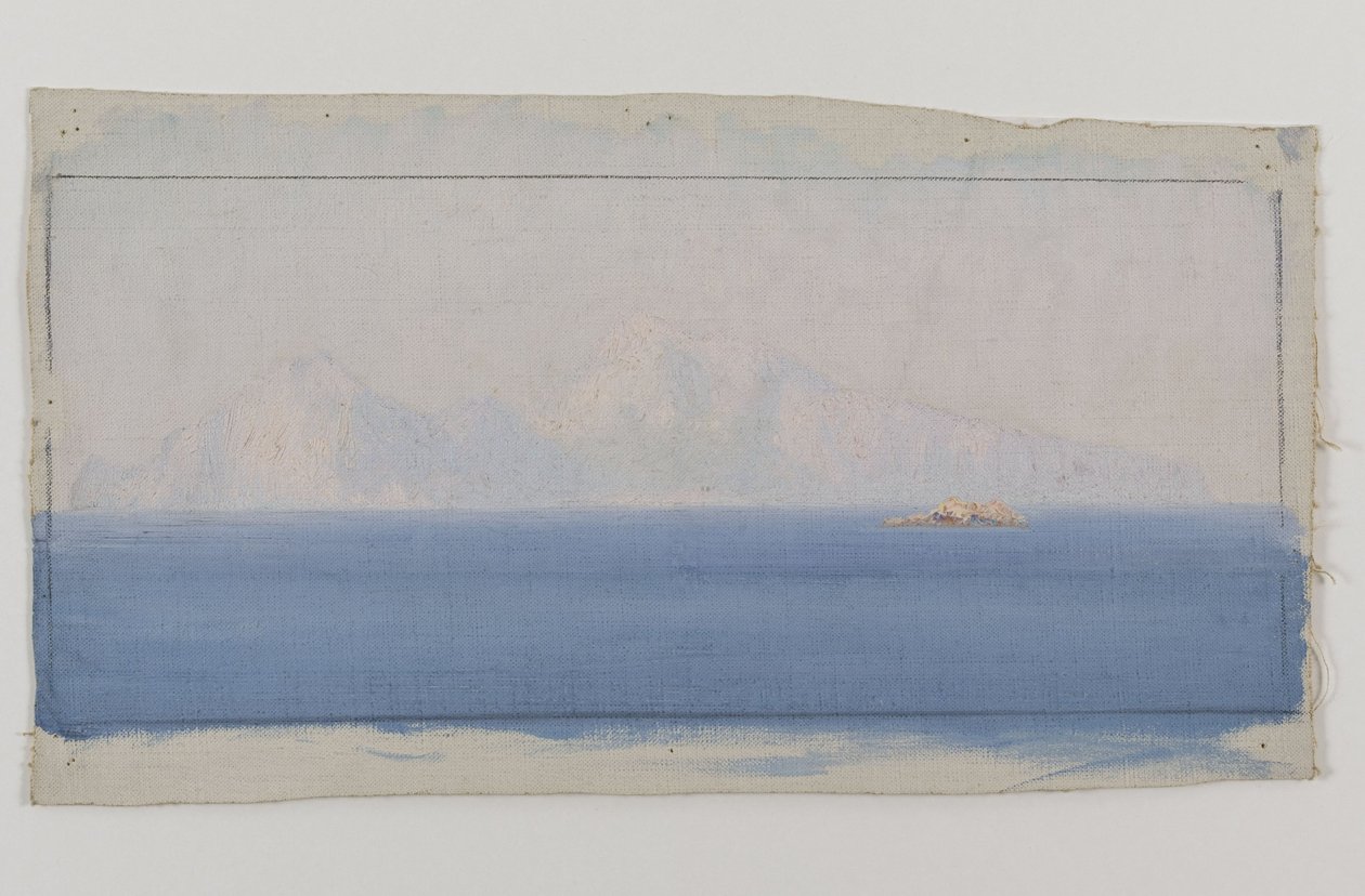 Capri, mezi lety 1910 a 1912 (olej na plátně) od Henry Brokman Knudsen