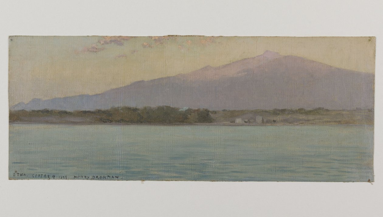 Etna (Sicílie) od Henry Brokman-Knudsen