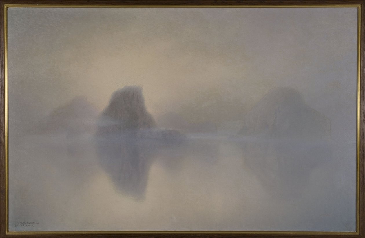 Insulae syrenum, 1902 (olej na plátně) od Henry Brokman Knudsen