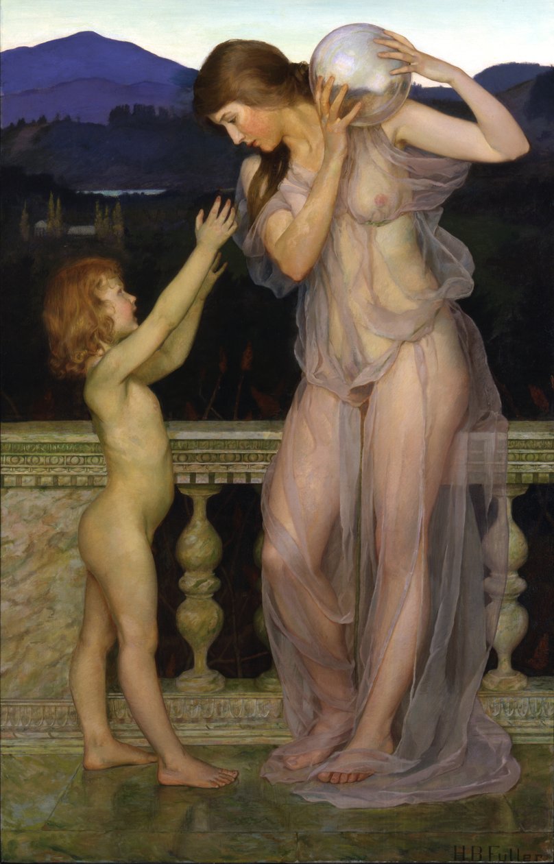 Iluze, cca 1900 (olej na plátně) od Henry Brown Fuller