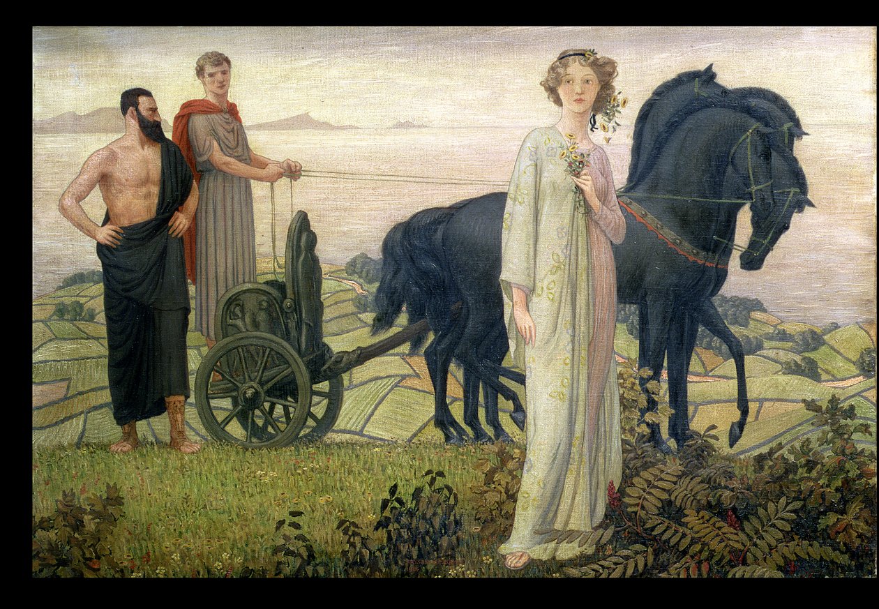 Pluto a Proserpina, 1914 od Henry Bryson Burroughs