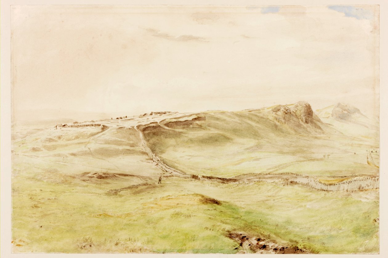 Borcovicus (tužka a akvarel na papíře (nalepeno na kartě)) od Henry Burdon Richardson