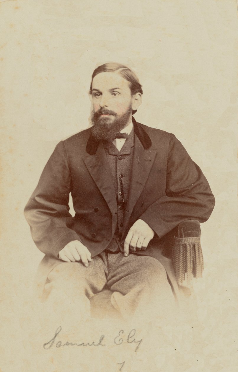 Carte-de-visite portrét Samuela Elyho, 1862-1869. od Henry C. Phillips
