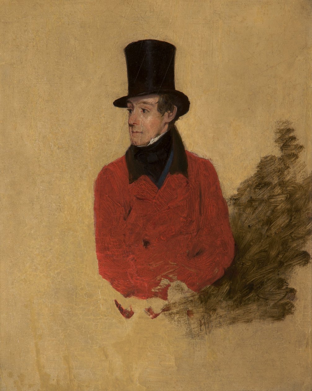 Lovec (2nd Lord de Tabley 1811-87) od Henry Calvert