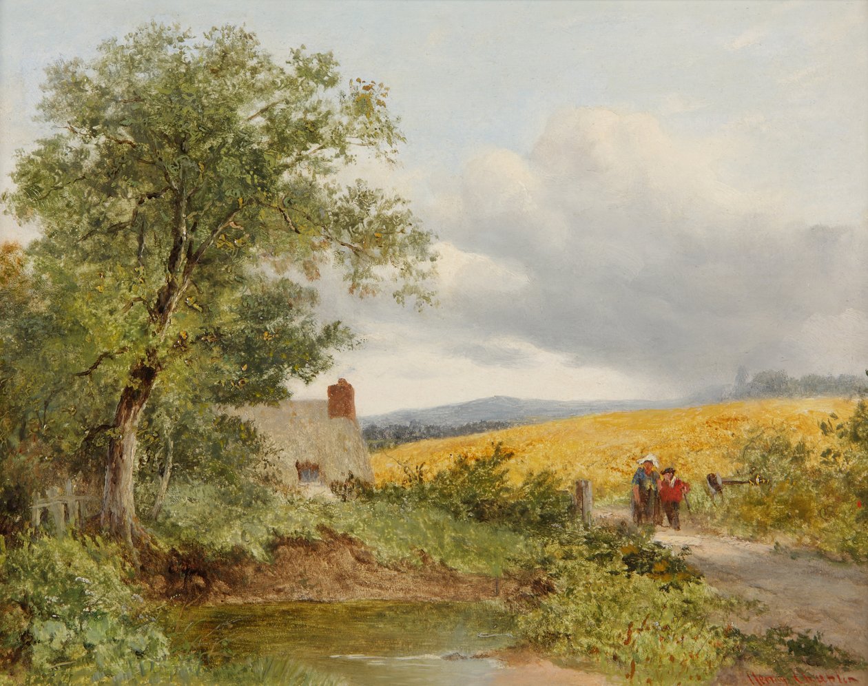 Poblíž Malvern, Worcestershire, 1873 od Henry Chaplin