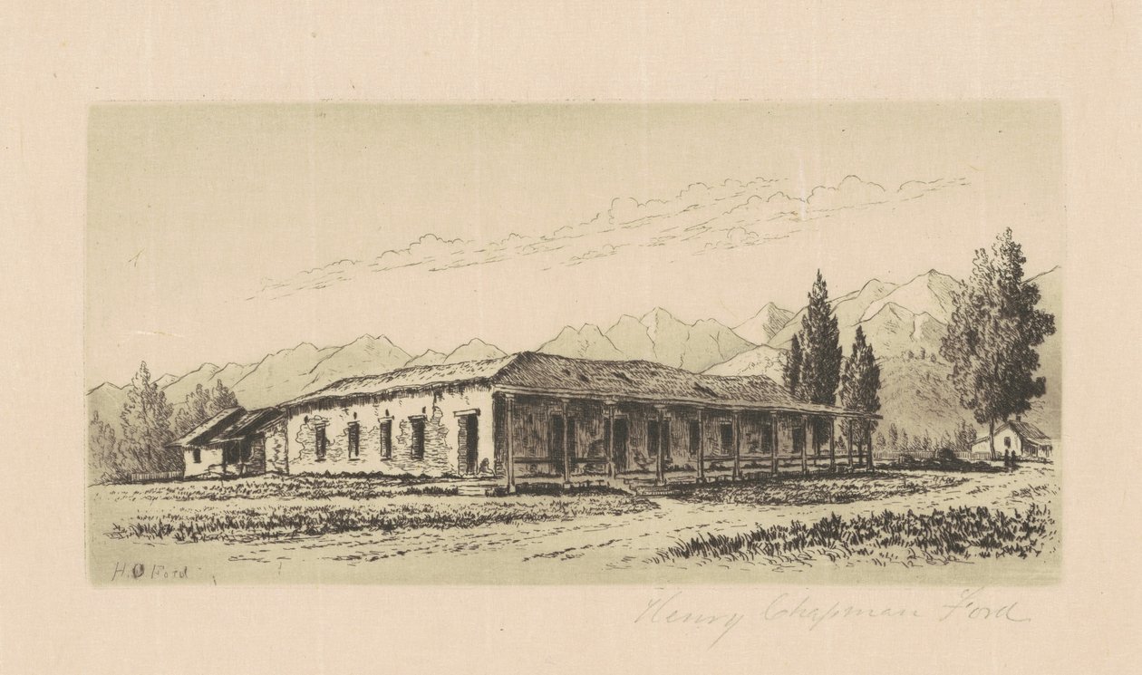 Aguirre House (Santa Barbara) od Henry Chapman Ford