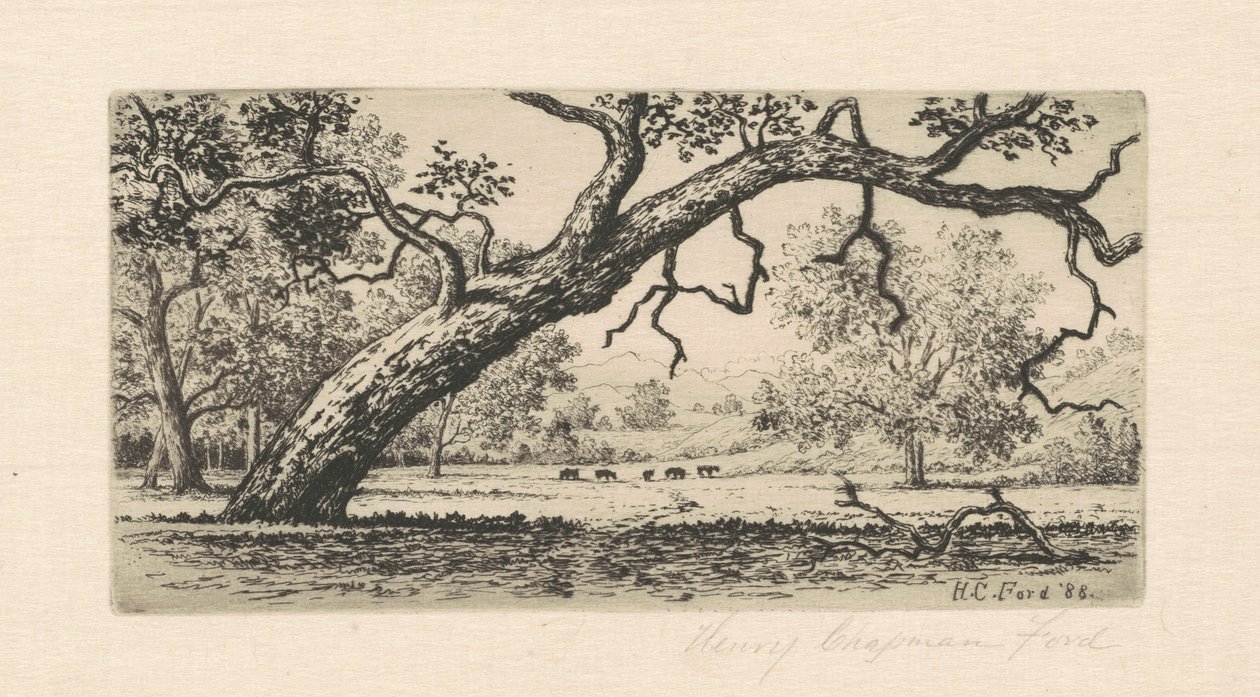 Kalifornská krajina od Henry Chapman Ford