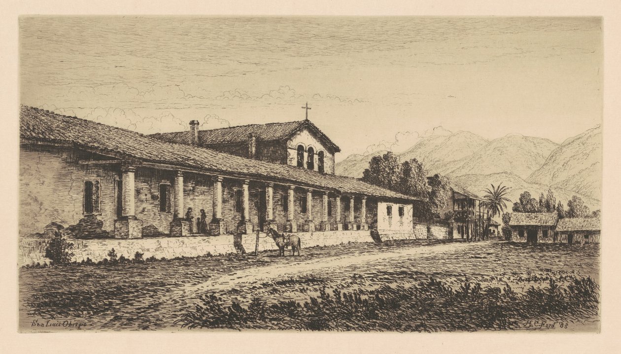 Mise San Luis Obispo od Henry Chapman Ford