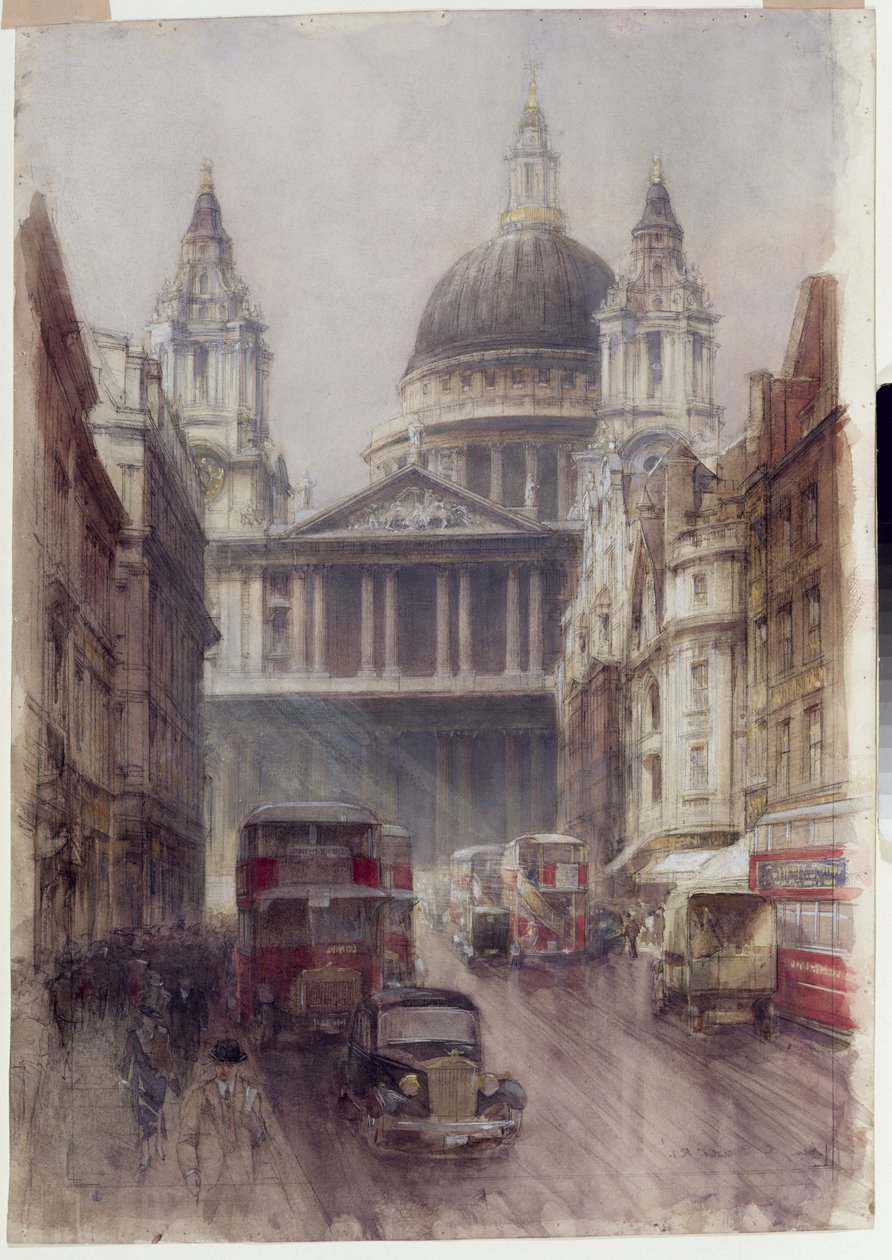 Pavla z Ludgate Hill od Henry Charles Brewer