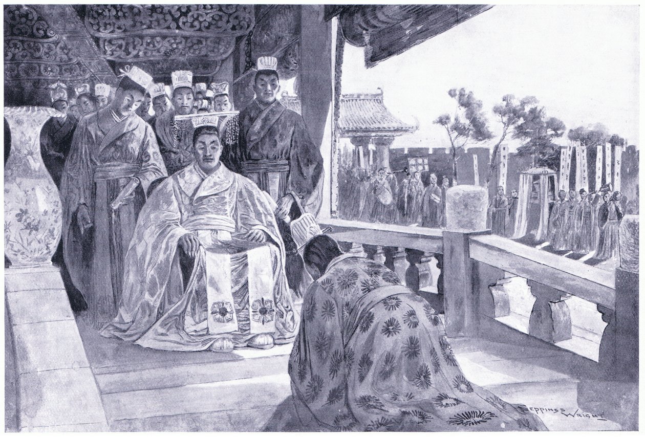 Han Yu představuje svůj památník od Henry Charles Seppings Wright