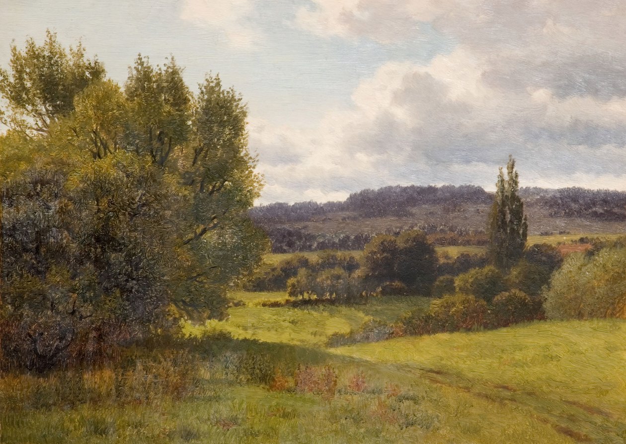 Krajina se stromy, 1931. od Henry Cheadle