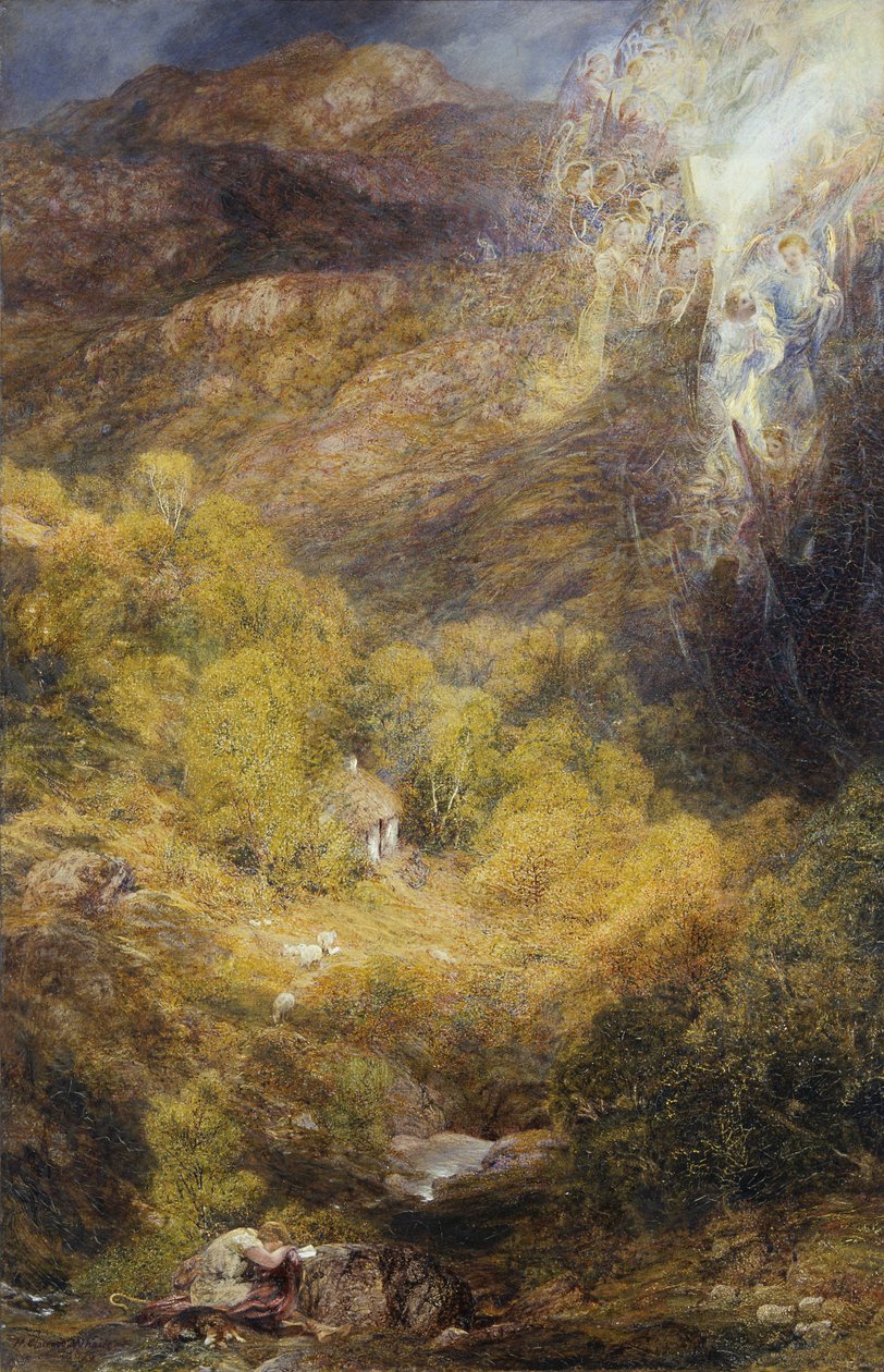 Vize kajícníka: Pastýřův sen od Henry Clarence Whaite