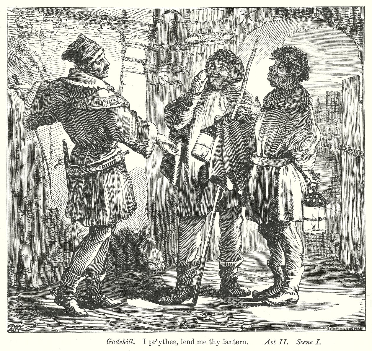 Král Jindřich IV., část I (rytina) od Henry Courtney (after) Selous