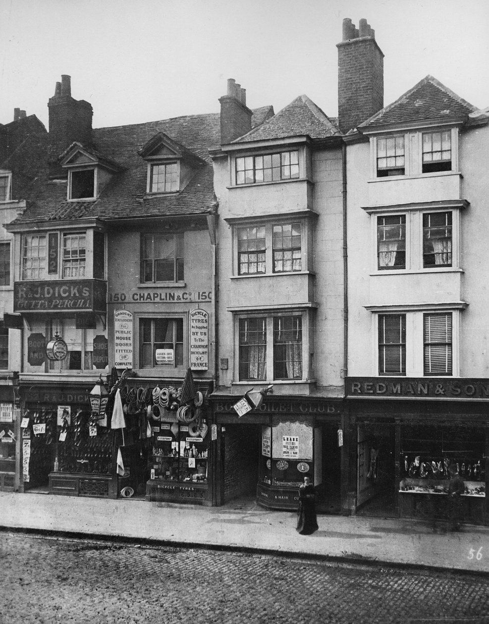 Borough High Street, c.1881 od Henry Dixon