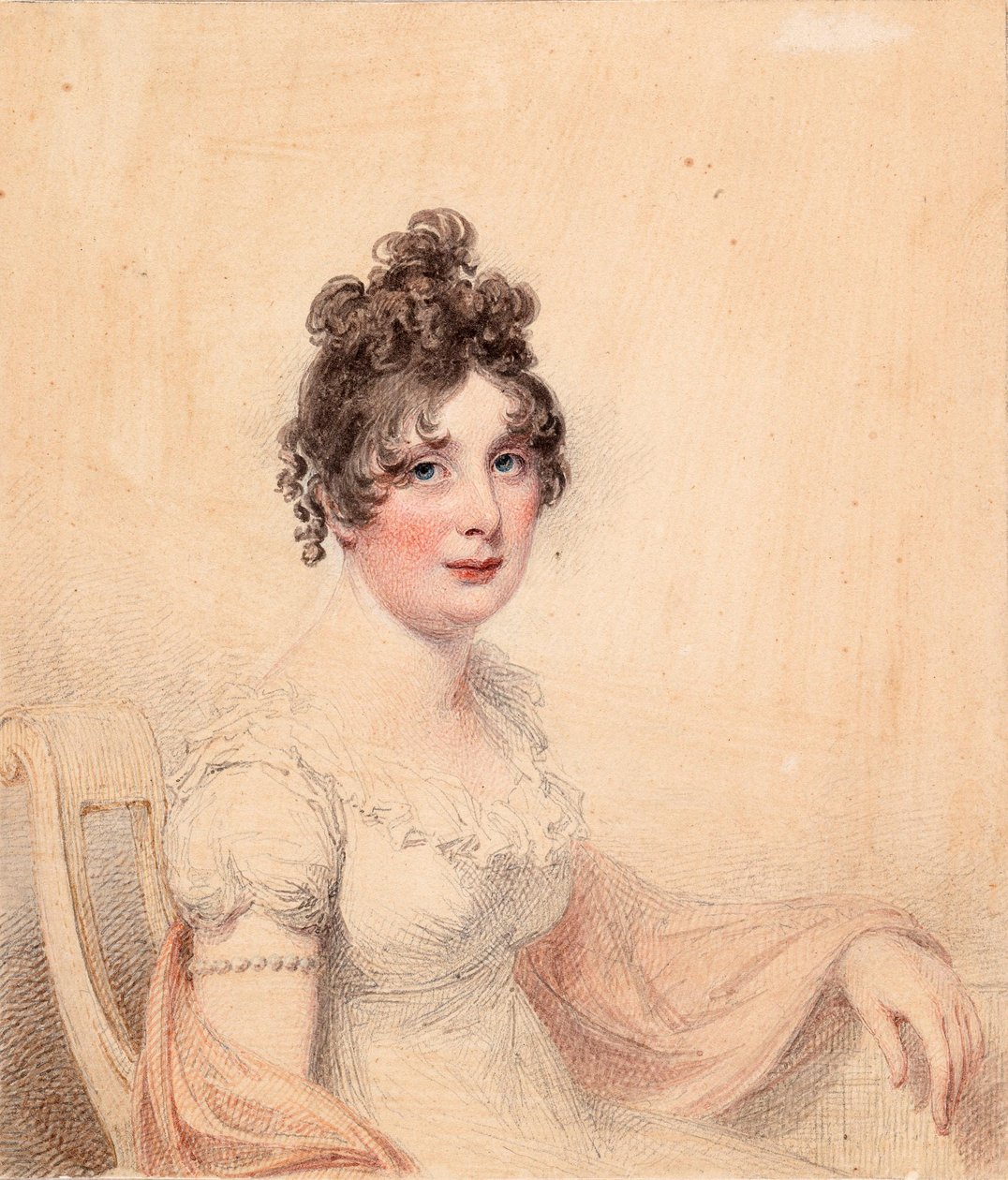 Lady Juliana Saint Aubynová (1769-1856) od Henry Edridge