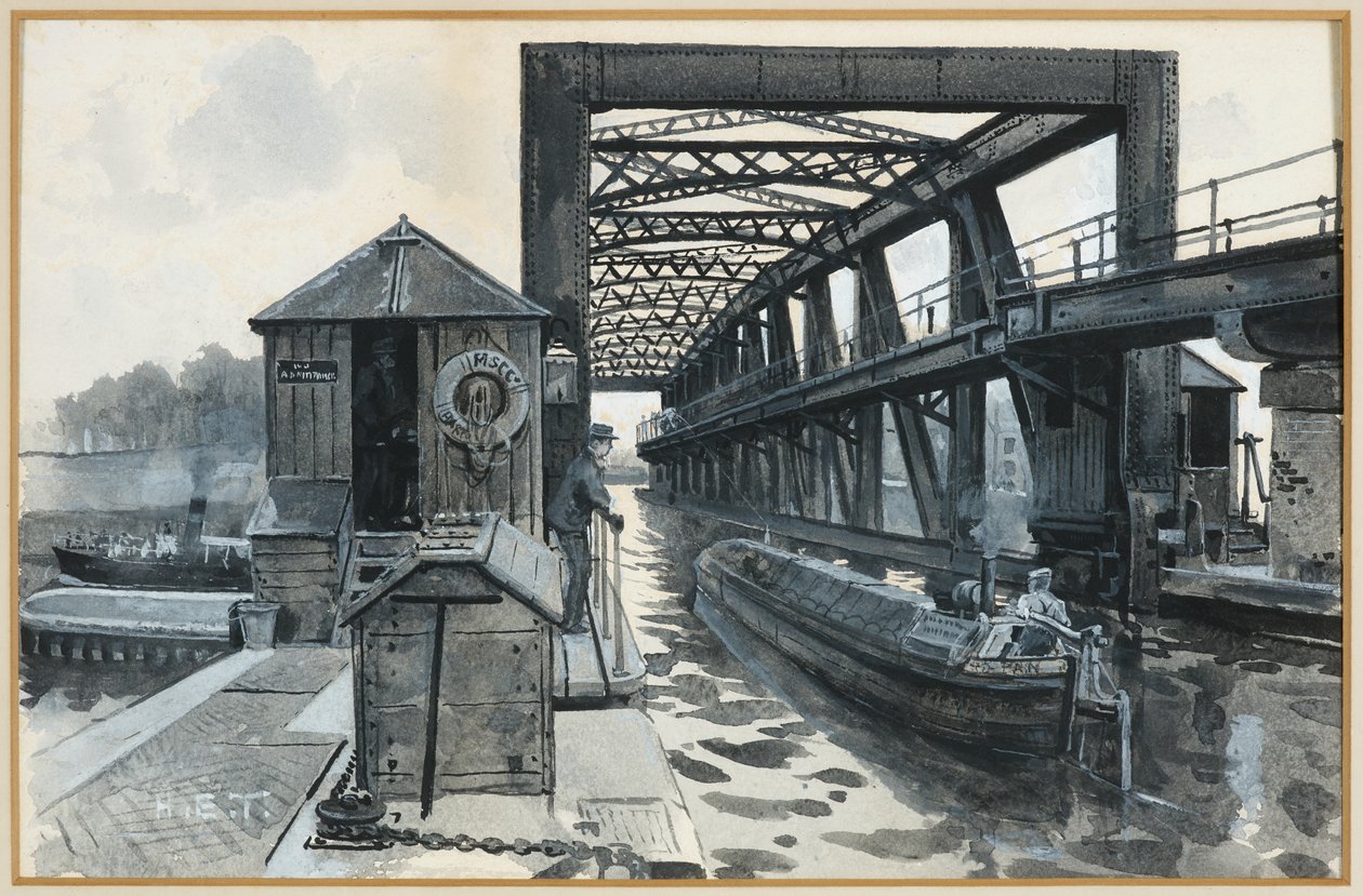 Bartonův houpací akvadukt od Henry Edward Tidmarsh