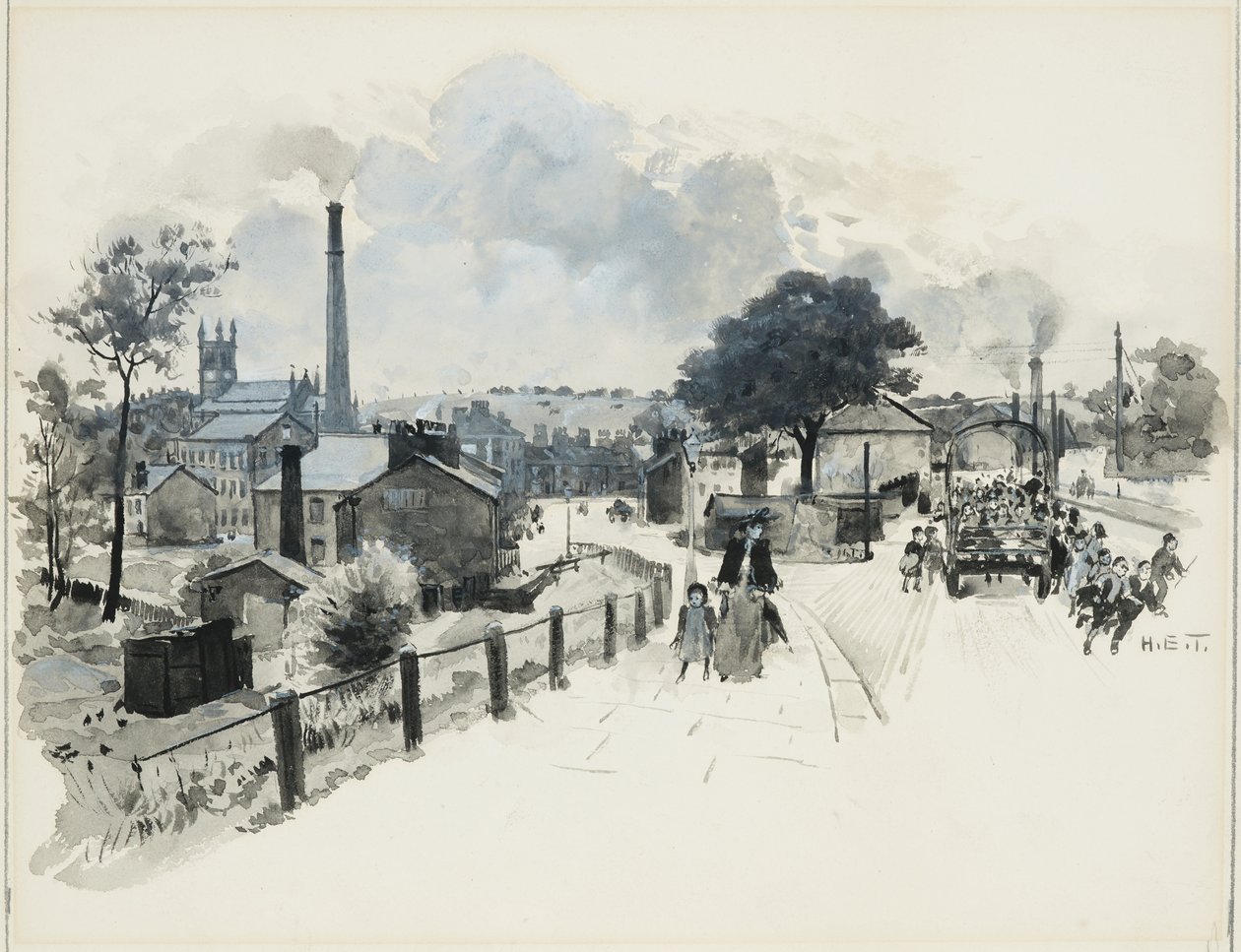 Blackley, Otrhaný školní výlet do Boggart Hole Clough od Henry Edward Tidmarsh