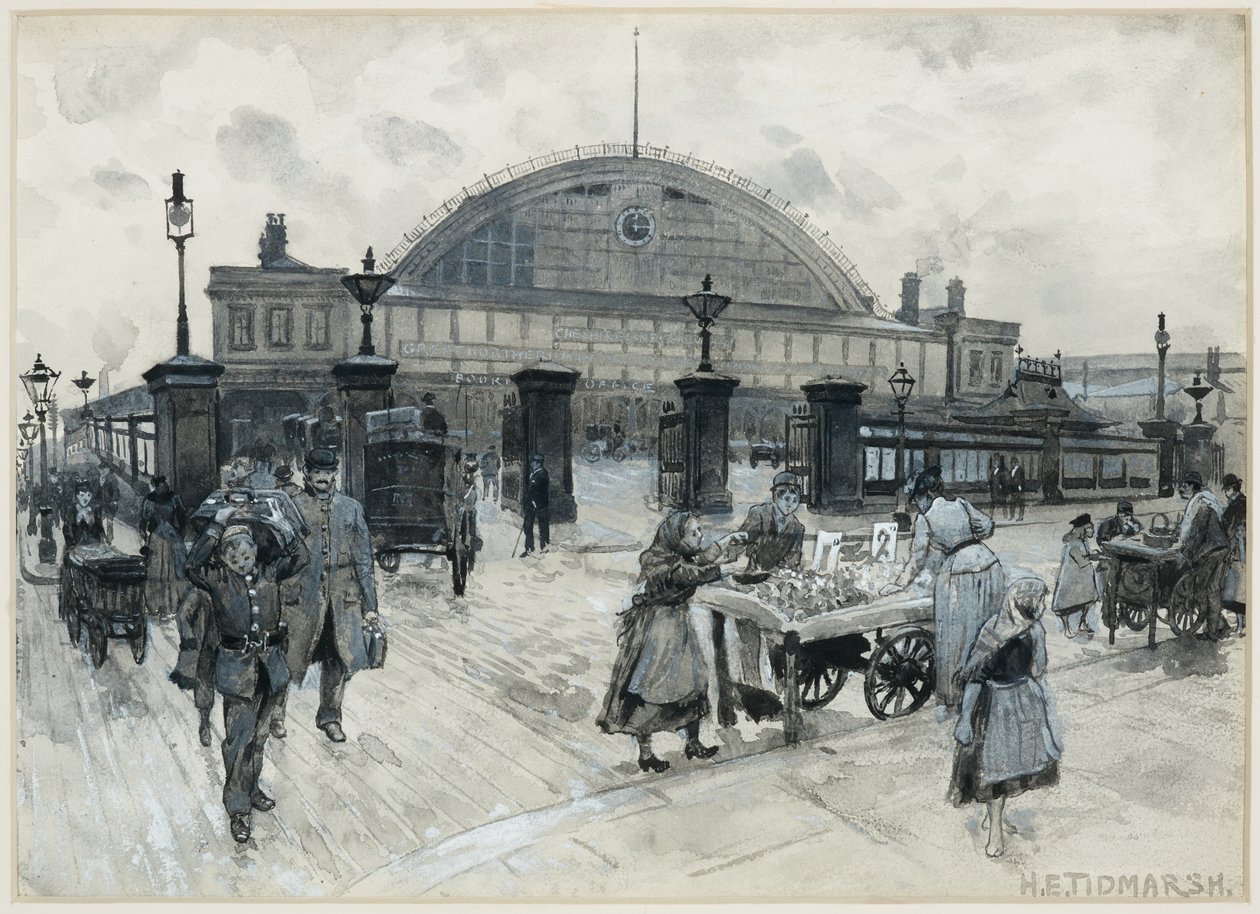 Centrální stanice od Henry Edward Tidmarsh