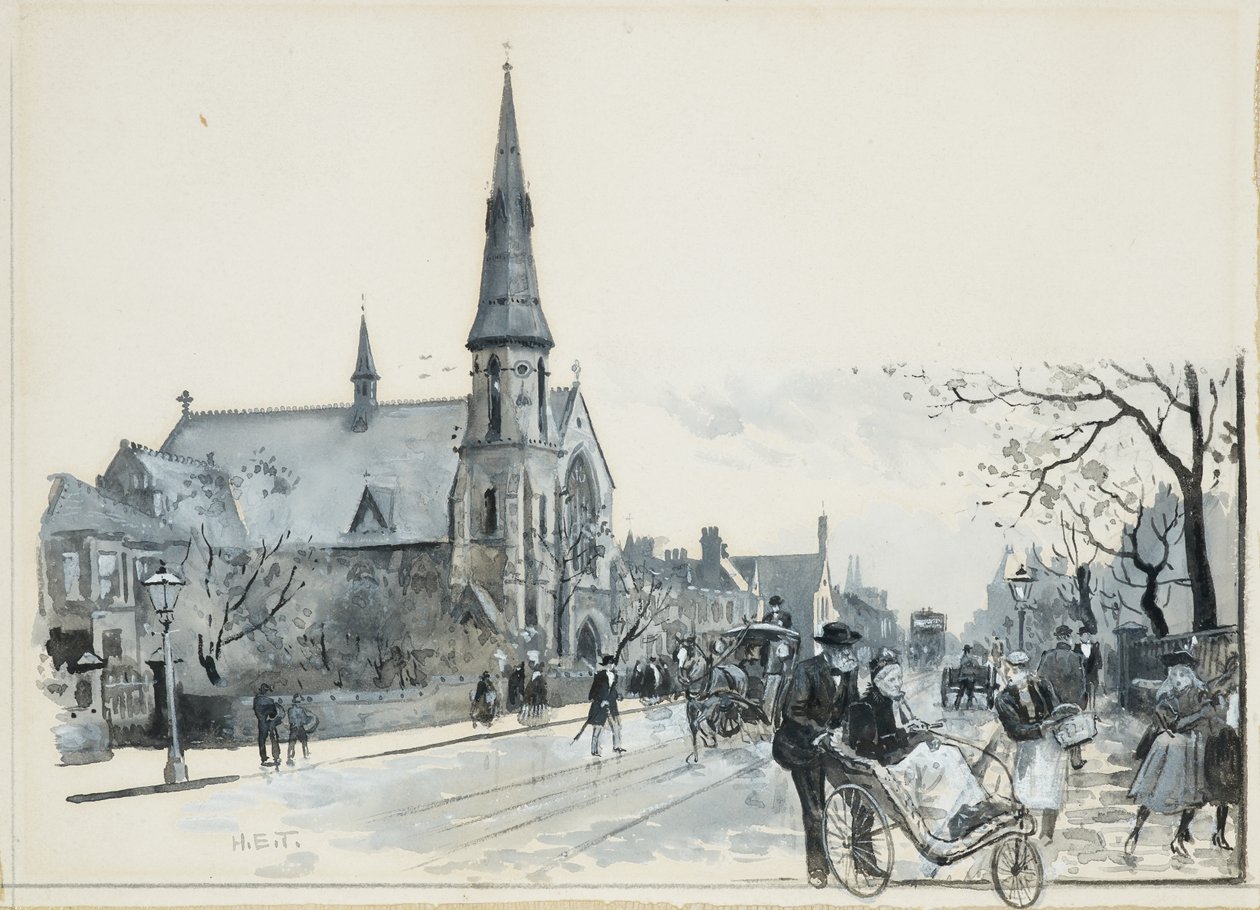 Longsight Wesleyan Chapel od Henry Edward Tidmarsh