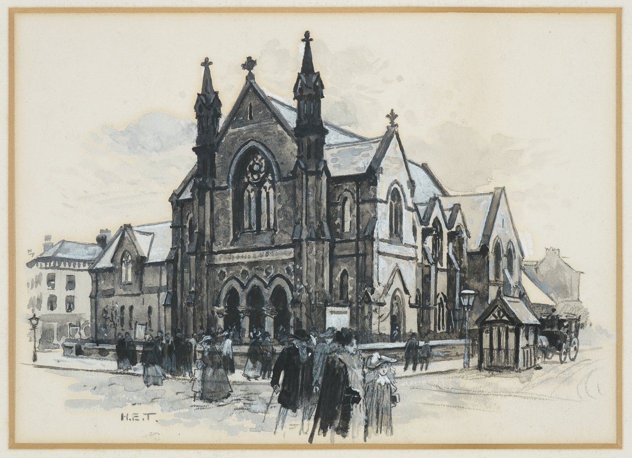 Baptistická kaple Moss Side od Henry Edward Tidmarsh