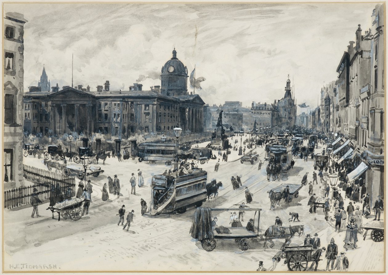 Piccadilly a ošetřovna od Henry Edward Tidmarsh