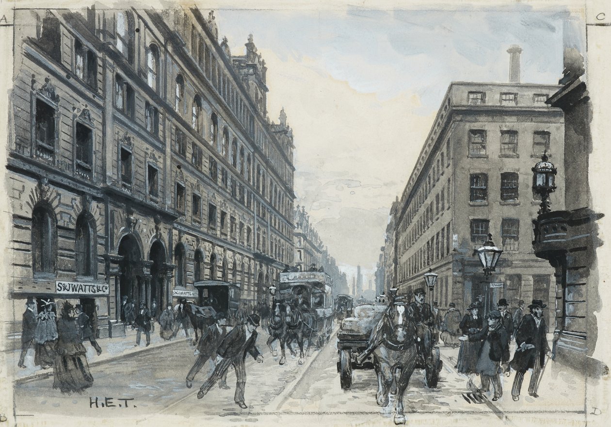 Portland Street Warehouses od Henry Edward Tidmarsh