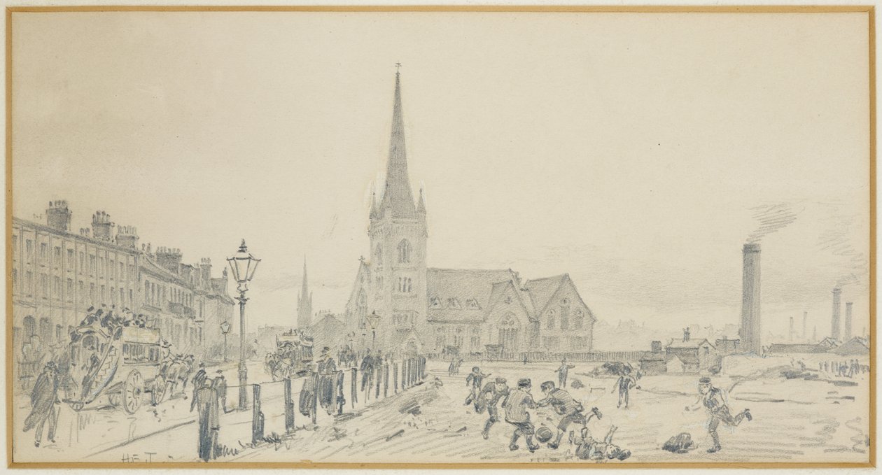 Victoria Wesleyan Chapel, Cheetham Hill Road od Henry Edward Tidmarsh