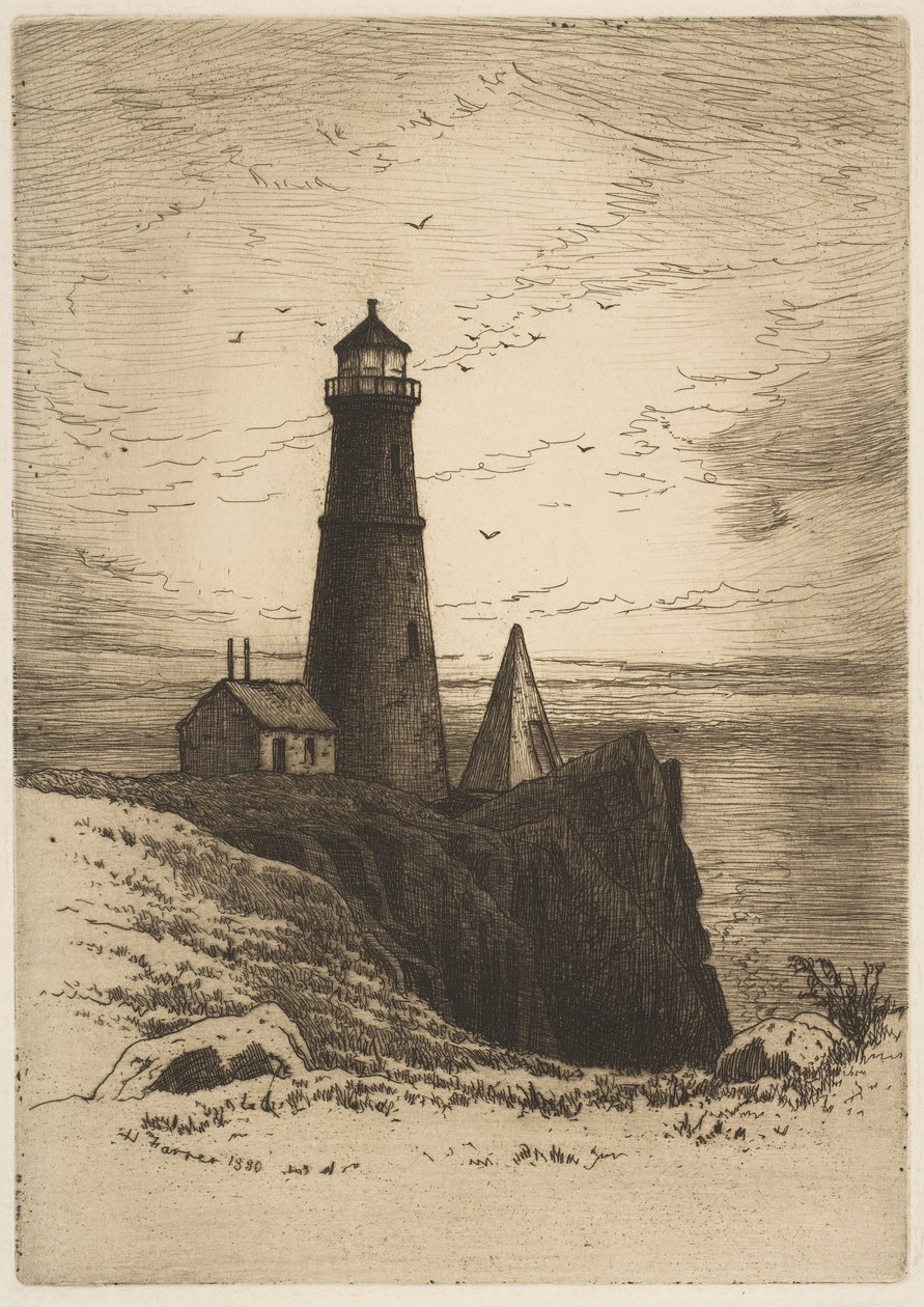Maják, 1880. od Henry Farrer