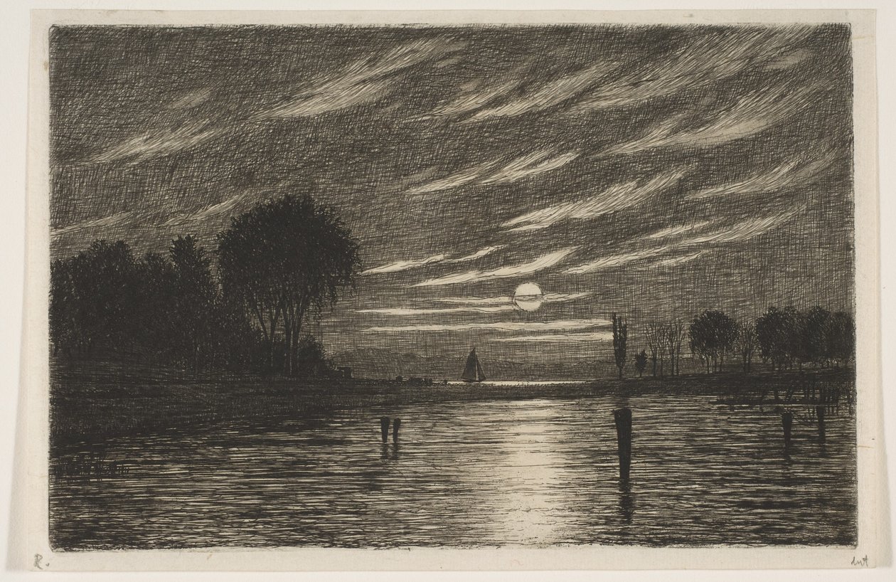 Little Hell Gate, Harlem od Henry Farrer