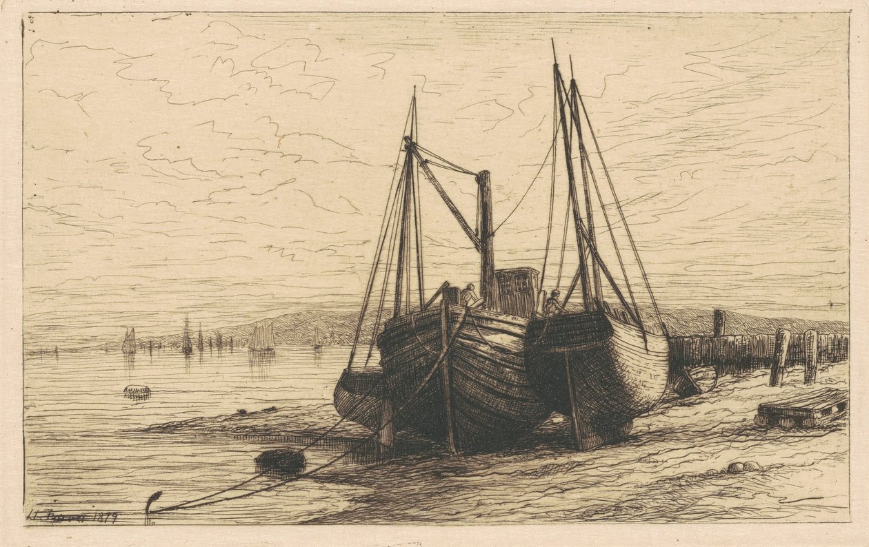 Na New York Bay od Henry Farrer