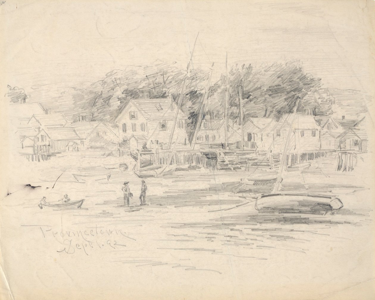 Pohled na Provincetown od Henry Farrer