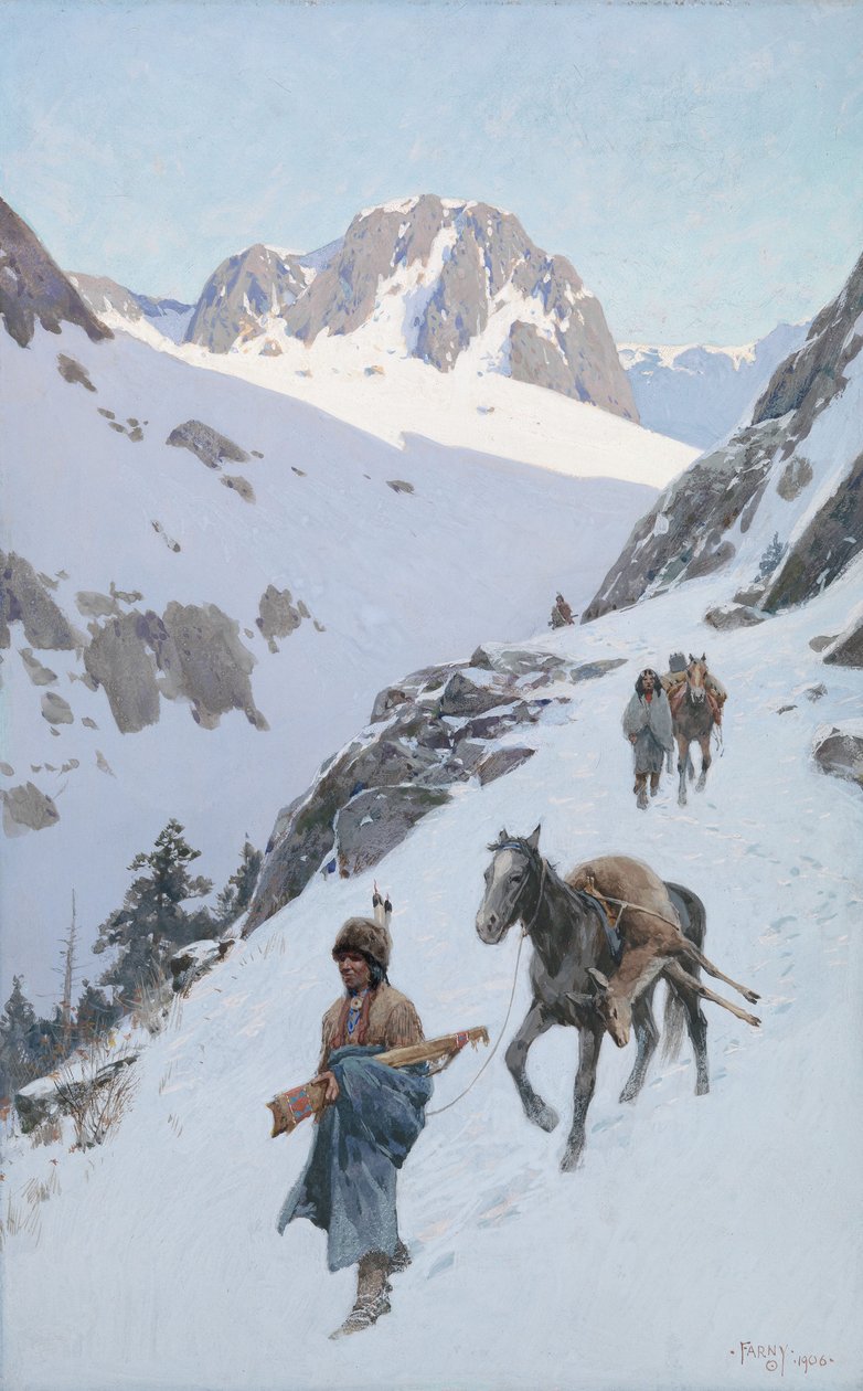 Úspěšný lov, 1906 od Henry Francois Farny